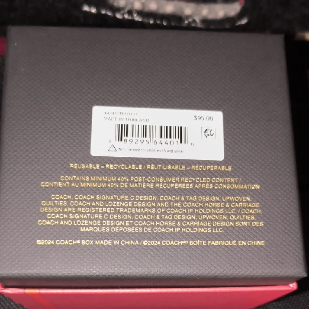 Coach Silver-Tone Bracelet with Sparkling Accents♥️Valentine's Day Is Coming!♥️ - Picture 11 of 11